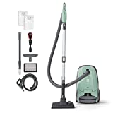 Kenmore BC2005 pet Friendly Lightweight Bagged Canister Vacuum Cleaner with Extended telescoping Wand, HEPA Filter, Retractable Cord, and 2 Cleaning Tools, Green