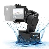 FeiyuTech WG2X-Official 3-Axis Gimbal for GoPro Hero8/7/6/5/4 AEE YI 4K Wearable Stabilizer Bike Bicycle/Helmet/Car Mounting Gimble for Action Camera