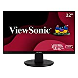 ViewSonic VS2247-MH 22 Inch 1080p Monitor with 75Hz, Adaptive Sync, Thin Bezels, Eye Care, HDMI, VGA Inputs for Home and Office