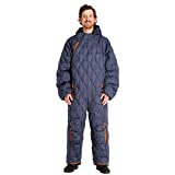 Selk'bag Nomad Wearable Sleeping Bag I Outdoor and Indoor Sleeping Bag for Camping, RV Trips, Travelling, Hammocks, Backpacking, Lounging (Navy Blue, Large)
