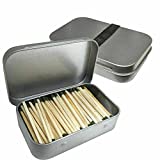 PBL Waterproof Matches Wooden Fire Starters in Tin Containers Kaeser Wilderness Supply