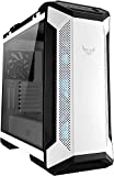 ASUS TUF Gaming GT501 White Edition Mid-Tower Computer Case for up to EATX Motherboards with 2 x USB 3.1 Front Panel, Smoked Tempered Glass, Steel Construction, and Four Case Fans