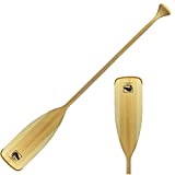 BENDING BRANCHES Loon Wood Canoe Paddle for Recreational Day Trips, 54in