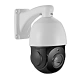 4K Outdoor PTZ IP POE 8MP Security IP Camera Pan Tilt 30xOptical Zoom Speed Dome 300FT IR Night Vision Motion Detection Remote View Two-Way Audio