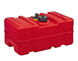 Scepter 08668 Rectangular 12 Gallon Marine Fuel Tank For Outboard Engine Boats, 23-Inches x 14-Inches x 14-Inches, Red