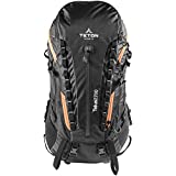 TETON Sports Talus 2700 Backpack; Lightweight Hiking Backpack for Camping, Hunting, Travel, and Outdoor Sports; Included Poncho Covers You and Your Pack from Rain or Use it as a Shelter , 26' x 11' x 9'