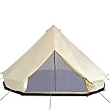 Outsunny 10-Person Waterproof Camping Tent Yurt with Unique Style, Spacious Interior, & Breathable Waterproof Design, 16.4' x 16.4' x 9.8'