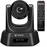 20X Optical Zoom PTZ Camera HDMI/SDI/USB, TONGVEO 1080P Video Conference Camera for Meeting Church Broadcast Live Streaming Online Learn, Works with Zoom, Skype, OBS and More