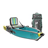 BOTE Deus Aero Inflatable Kayak & Stand Up Paddle Board with Accessories | Pump, Fin, Travel Bag, Native Citron