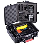 Smatree SmaCase GA500 Floaty/Water-Resist Hard Case Compatible for GoPro Hero 10/9,8,7,6,5,4,3 Plus, 3, 2, 1,GoPro Hero (2018),DJI Osmo Action, 7.9 Liter(Camera and Accessories Not Included)