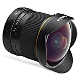 Opteka 6.5mm f/3.5 Ultra Wide Angle Aspherical Manual Focus Fisheye Lens for Nikon F-Mount D7500, D7200, D7100, D7000, D5600, D5500, D5300, D5200, D5100, D3500, D3400, D3300, D3200, D3100 and D500