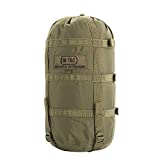 M-Tac Sleeping Bag Compression Stuff Sack Military Water Resistant Compression Bag Lightweight Nylon Compression Sack for Travel, Camping, Hiking, Outdoor Size M (Olive)