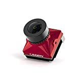 Caddx Ratel 2 Analog FPV Camera,1/1.8'' Cmos FOV 165° Micro Size Starlight Low Latency WDR Wide Dynamic Freestyle Camera Switchable for RC FPV Racing Drone Quadcopter,Red