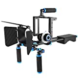 Neewer Aluminum Film Movie Kit System Rig for Canon/Nikon/Pentax/Sony and other DSLR Cameras (Style II)