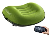 Trekology Ultralight Inflatable Camping Travel Pillow - ALUFT 2.0 Compressible, Compact, Comfortable, Ergonomic Inflating Pillows for Neck & Lumbar Support While Camp, Hiking, Backpacking