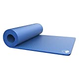 Wakeman Lightweight Foam Sleep Pad- 0.50” Thick Mat for Camping, Cots, Tents, Backpacking & Yoga - Non-Slip, Waterproof & Carry Handle Outdoors (Blue),72',75-CMP1012