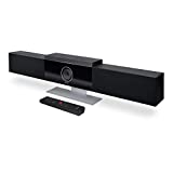 Poly Studio - 4K USB Video Conference System (Polycom) - Camera, Microphone, and Speaker Bar for Small & Medium Conference Rooms - Presenter Tracking, NoiseBlock AI, Autoframing - Teams/Zoom Certified