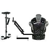FLYCAM 5000 Camera Stabilizer with Comfort Arm and Vest + Free Arm Support Brace & Table Clamp (FLCM-CMFT-KIT)| Stabilization System for DSLR Video camcorders up to 5kg/11lbs