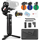 ZHIYUN Crane M2 3-Axis Gimbal Stabilizer for Light Mirrorless Camera,Action Camera,Smartphone,for Sony A6000,A6300,A6500,RX100M,GX85,Gopro Hero 5/6/7,iPhone Xs XR,WiFi/Bluetooth Control,720g Payload