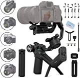 FeiyuTech Gimbal Stabilizer for Mirrorless / DSLR Camera 3-Axis Camera Stabilizer SCORP-C for Sony a9/a7/A6300/A6400,Canon EOS R,M50,80D,Panasonic GH4,GH5,Nikon Z7,FUJIFILM XT4/XT3,5.5 lb Payload
