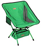 TREKOLOGY YIZI GO Compact Camping Chairs for Adults,Kids Camping Chair, Foldable Camping Chairs Ultra Light, Portable Camping Chair, Ultralight Camping Chair Lightweight Backpacking Chair Hiking Chair
