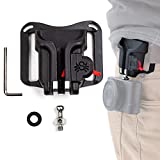 Spider Holster - BlackWidow Camera Holster + Pin - Self locking holster for carrying a light weight camera from any belt!