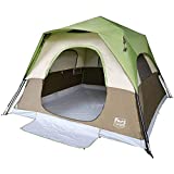 Timber Ridge Camping Tent 6 Person Instant Tent 10x10 Feet Portable Cabin Tent with Rainfly for Family Camping, Traveling, Hiking, Picnicing, Easy Set Up