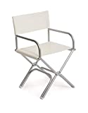 FORMA MARINE Boat Chair White Vinyl Padded Deck Folding High-End Aluminum Furniture ASTRON A6000VW