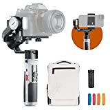 ZHIYUN Crane M2S Combo - Camera Gimbal Stabilizer for Mirrorless Camera, Action Camera, Smartphone, 1.2 lbs Lightweight Professional Video Stabilizer Compatible with Sony Canon Nikon Panasonic