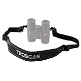 TROSCAS Super Comfort Neoprene Optic Straps | Loop Connectors | Field Repair Buckle | Lightweight | Adjustable Length Neck Straps for Binoculars Cameras (Type 3)