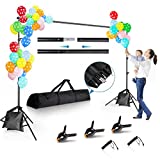 Backdrop Stand 8.5x10ft, Photo Video Studio Adjustable Backdrop Stand for Parties, Wedding, Photography, Advertising Display