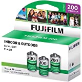 Fujifilm Fujicolor 200 Color Negative Film ISO 200, 35mm Size, 36 Exposure, CA-36 3 pack