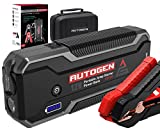 AUTOGEN Car Jump Starter Pro 4500A 32000mAh Engine Starter Portable Battery Charger Booster Pack, Jump Box with Large Power Bank, Jumper Cables for Up to 10.0 Liter Gas and Diesel Heavy Duty Trucks