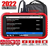 LAUNCH OBD2 Scanner CRP123E Code Reader for ABS SRS Engine Transmission Car Diagnostic Tool, Touchscreen Wi-Fi One-Click Lifetime Free Update Scan Tool with Carry Bag, Upgraded of CRP123 (CRP123E)