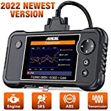 ANCEL FX2000 Enhanced Four-System Diagnostic Scanner, Premier Auto ABS SRS Airbag Transmission Scan Tool, Car Check Engine OBD2 Code Reader with 16GB TF Card [2022 Newest Version]