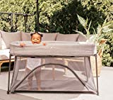Baby Delight Go With Me Nod Deluxe Portable Crib & Playard, Charcoal Tweed