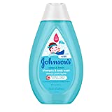 Johnson's Baby Clean Fresh TearFree Children's Shampoo Body Wash Paraben Sulfate DyeFree Formula is Hypoallergenic Gentle on Toddler's Sensitive Skin FreshBoost Fragrance, Sulfate-Free, 13.6 Fl Oz