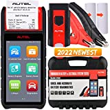 Autel Battery Tester MaxiBAS BT608 (E), 2022 Updated from BT508/ BT506, Autel OBD2 All System Diagnostic Scan Tool, Cold Cranking Analyser, Electrical Reset, Digital Auto Battery Load Test Tool