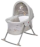 Tiny Love Boho Chic 2-in-1 Take Along Deluxe Bassinet, Rocking, Detachable Inner Playmat, Retractable Canopy, Quick Disassembly for Storage and On-The-Go Travel