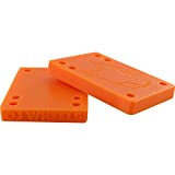 OJ Wheels Juice Cubes Orange Skateboard Hard Risers - Set of Two (2) - 3/8'