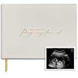 Pregnancy Journal Memory Book - Pregnancy Journals For First Time Moms (Gold) - 250 Pages - Pregnant Mom Gifts Diary Planner Tracker