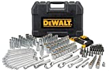 DEWALT Mechanics Tool Set, 1/4' & 3/8' & 1/2' Drive, SAE/Metric, 205-piece (DWMT81534)