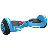 Gotrax NOVA Hoverboard with 6.5' LED Wheels, Max 3.1 Miles & 6.2mph Power by Dual 200W Motor, LED Fender Light/Headlight，UL2272 Certified & 65.52Wh Battery Self Balancing Scooter for 44-176lbs(Blue)