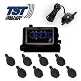Truck Systems Technology TST 507 Tire Pressure Monitor w/ 8 Flow-Thru Sensors with Color Display