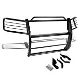 DNA Motoring GRILL-G-053-BK Black Front Bumper Brush Grille Guard Compatible with 04-15 Titan/Armada