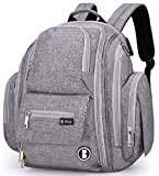 Blissly Baby Diaper Bag Backpack: Best Large Bags for Boy, Girl, Twin, Mom & Dad
