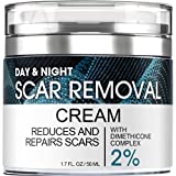 Scar Removal Cream for Women and Men - Rapid Repair of New and Old Scars - Reduce Appearance of Stretch Marks Acne Spots Burns - All Natural Treatment with Vitamin E Alanine Collagen