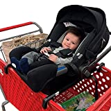 Totes Babies - Car Seat Carrier for Shopping Carts, Allows Babies, Newborns, Infants and Toddlers to Stay Snug or Sleeping in Car Seat While Parents Shop, As Seen on Shark Tank
