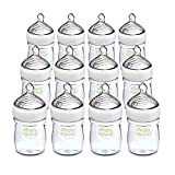 NUK Simply Natural Baby Bottle, 5 Oz, 12 Pack, 0+ Months