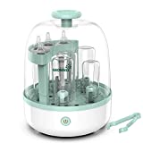 Bottle Sterilizer, Baby Bottle Steam Sterilizer Sanitizer for Baby Bottles Pacifiers Breast Pumps Large Capacity and 99.99% Cleaned in 8 Mins